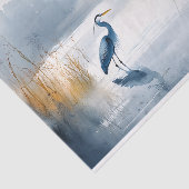 Blue Heron 8 Decoupage Papier (Detail)