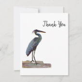 Blue Heron bedankt (Voorkant)