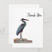 Blue Heron bedankt