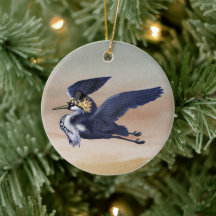 Blue Heron bij Sunset Ornament