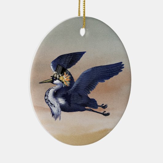 Blue Heron bij Sunset Ornament (Rechts)
