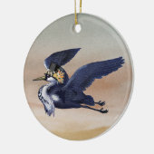 Blue Heron bij Sunset Ornament (Links)