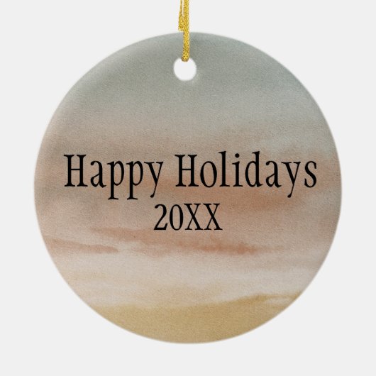 Blue Heron bij Sunset Ornament (Achterkant)