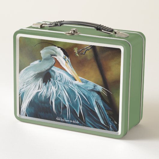 Blue Heron Bird (Voorkant)