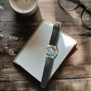 Blue Heron Bird Horloge