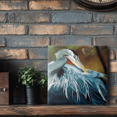 Blue Heron Bird Tegeltje