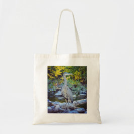 Blue Heron Canvas tas