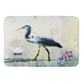 Blue Heron Custom Bath Mat (Voorkant)