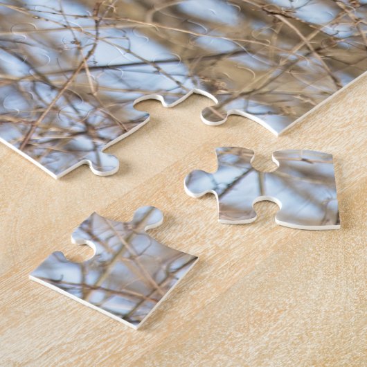 Blue Heron Horizontal Legpuzzel (Zijkant)