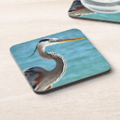 Blue Heron in Florida Drankjes Onderzetter (Linkerzijde)