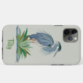 Blue Heron iPhone/iPad case (Achterkant (horizontaal))