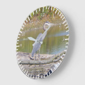 Blue Heron klok (Hoek)