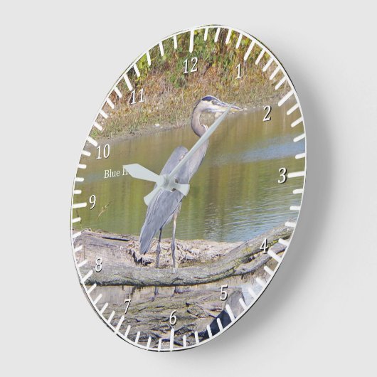 Blue Heron klok (Hoek)