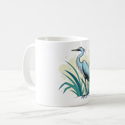 Blue Heron  Koffiemok (Voorkant links)