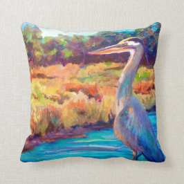 Blue Heron Kussen