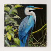 Blue Heron Legpuzzel (Verticaal)