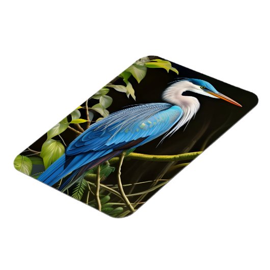 Blue Heron Magneet (Linkerzijde)
