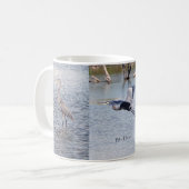 Blue Heron-mok Koffiemok (Voorkant links)