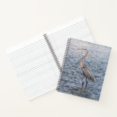 Blue Heron notitieboek (Binnen)