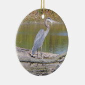 Blue Heron ornament (Rechts)