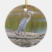 Blue Heron ornament (Voorkant)