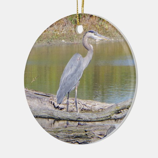 Blue Heron ornament (Links)