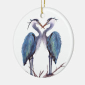 Blue Heron Ornament (Links)