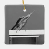 Blue Heron Ornament (Voorkant)