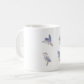 blue heron pack koffiemok (Voorkant links)