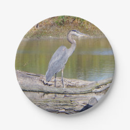 Blue Heron papier bord
