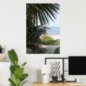 Blue Heron Poster (Thuiskantoor)
