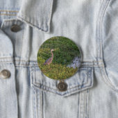 Blue Heron Ronde Button 7,6 Cm (In situ)