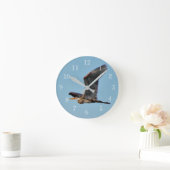 Blue Heron Ronde Klok (Huis)