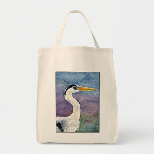Blue Heron Shopping Tas (Voorkant)