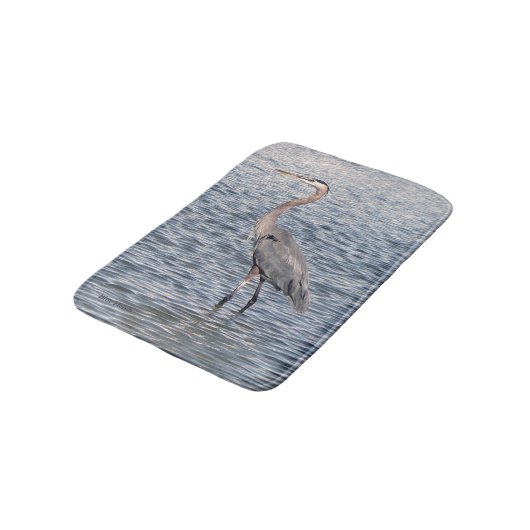 Blue Heron waterbadmat Badmat (Gekanteld)