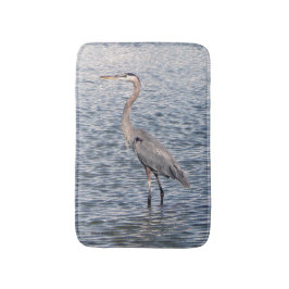 Blue Heron waterbadmat Badmat