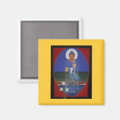 Blue Heron Zen Boeddhist Center magneet (Voorkant / Achterkant)