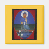 Blue Heron Zen Boeddhist Center magneet (Voorkant)