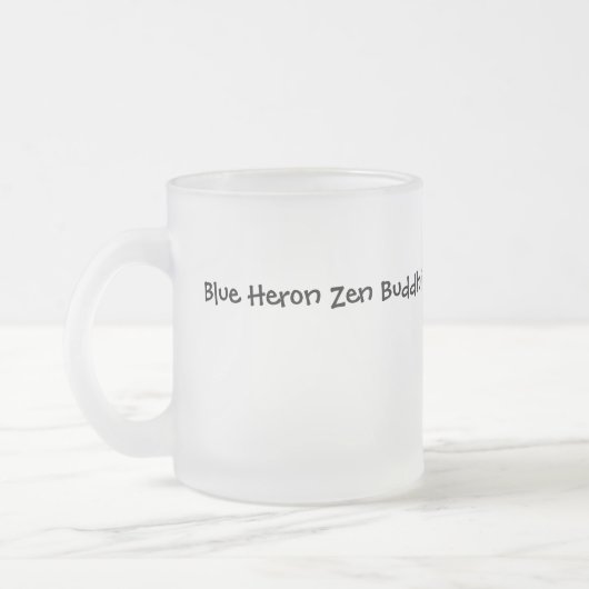 Blue Heron Zen Buddhist Center Coffee Mok (Links)