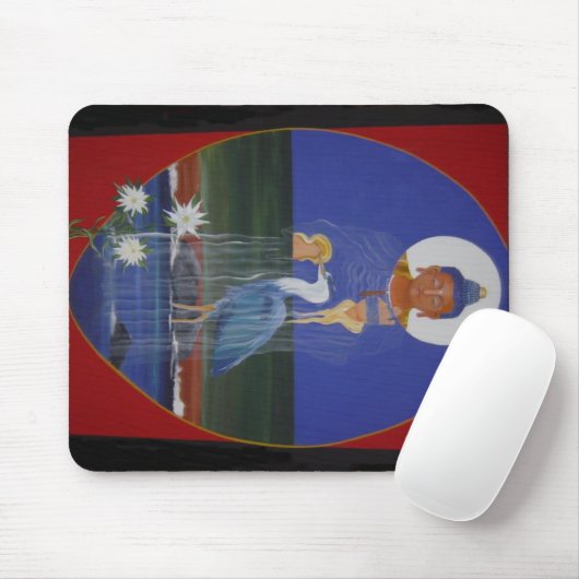 Blue Heron Zen Buddhist Center Mousepad Muismat (Met muis)