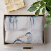 Blue Herons 2 Decoupage Papier (Geschenk)