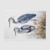 Blue Herons 3 Decoupage Papier (Voorkant)