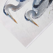 Blue Herons 3 Decoupage Papier (Detail)