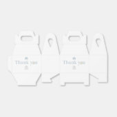 Blue het is een jongen golf thema baby shower guns bedankdoosjes (Uitgevouwen)