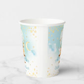 Blue Hete Luchtballon Leuke Dieren Jongen Baby sho Papieren Bekers (Rechts)