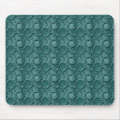 Blue Hexagon Pattern Muismat (Voorkant)