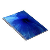 Blue Hibiscus Flower Notitieboek (Rechterzijde)