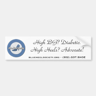 Blue Hiel Society Bumpersticker