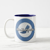 Blue Hiel Society Two-Tone Mok (Links)