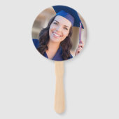 Blue High School Marching Band Handwaaier (Achterkant)